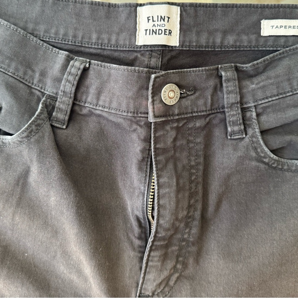 Flint and Tinder Brown Tapered Pants